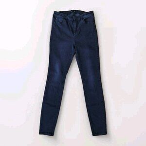 KENDALL & KYLIE HIGH WAISTED JEANS Black SIZE 29